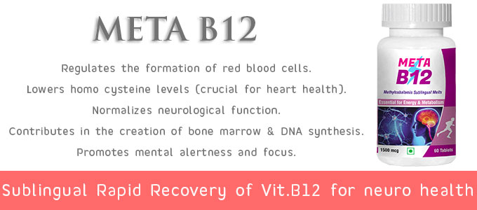 Sublingual Melts Vitamin B12 for Brain and Neuro Function